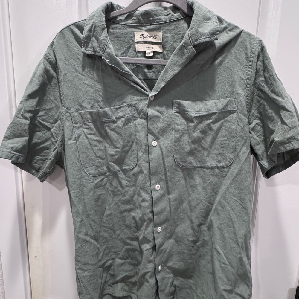 Madewell Women’s Green Casual Shirt